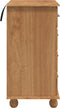 vidaXL - Ladekast - 'ASKIM'Honingbruin - 45,8x40x79 - cm - Massief - Hout