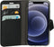 Mobiparts Classic Wallet Case - iPhone 12 Mini - Ruimte voor pasjes - Zwart