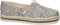 Toms Alpargate Platform Rope - Dames espadrille - Vegan canvas - Wit zwart - Maat 38