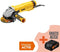 DeWALT DWE4206 - Haakse slijper - 1010W 115mm - Geel