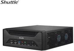 Shuttle XPC slim XH610 - (HT)PC barebone - Mini-ITX - 64 GB DDR4-SDRAM - Zwart
