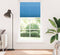 vidaXL - Plissé - rolgordijn - 110x200cm - stofbreedte - 109,4cm - polyester - blauw