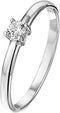 Zilveren Ring Zirkonia - 3mm Breed - Maat 16.50
