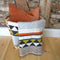 Plaid - 130 x 170cm - Deken - Funky Doris - 100% Organisch Katoen - Vilma Nature