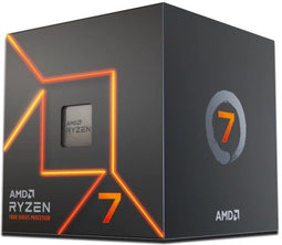 AMD Ryzen 7 7700 - Desktopprocessor - 8 cores 16 threads 3,8 GHz (base) 5,3 GHz (boost) - AM5