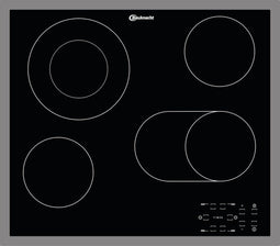 Bauknecht CTAR 9642 IN - Keramische kookplaat - 4 kookzones met Booster - Zwart