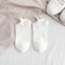 Smiling Socks® Dames Sokken - Leuke sokken - 10 Paar witte sokken - Vrouw/Man - Maat 35-43 - Huissokken - Katoen - Cadeau voor haar