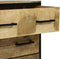 vidaXL - Dressoir - 70x35x70 - cm - Massief - Ruw - Mango - Hout