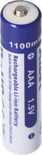4x AAA 1.5V 1100mWh typisch 700mAh lithium-ion batterij alleen oplaadbaar met een speciale oplader