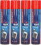 4x Aanstekergas / butaan gas 300 ml