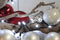 4x Luca Lighting kerstverlichting lichtsnoer ook voor buiten 700 lampjes wit timer met flashfunctie 1400 cm premium - WIT