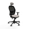 Jorquera Piqueras y Crespo 1D036G1 - Bureaustoel met hoofdsteun - Verstelbare hoogte - Wit