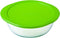 Pyrex Ronde Lunchtrommel Met Deksel Pyrex Cook & Store 27 X 24 X 8 Cm Groen 2,3 L Siliconen Glas (6 Stuks)
