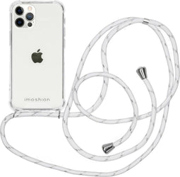 iMoshion Hoesje Geschikt voor iPhone 12 Pro / 12 Hoesje Met Koord - iMoshion Backcover met koord - Transparant