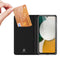 Telefoon hoesje geschikt voor Samsung Galaxy A34 5G - Dux Ducis Skin Pro Book case - Zwart