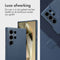 Accezz Samsung Galaxy S24 Ultra - Leather Bookcase 2-in-1 - Magnetische Ring - Nightfall Blue