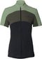 Vaude Matera FZ Tricot fietsshirt korte mouwen groen dames