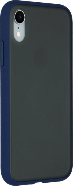iMoshion Hoesje Geschikt voor iPhone Xr Hoesje - iMoshion Frosted Backcover - Blauw