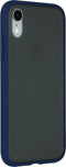 iMoshion Hoesje Geschikt voor iPhone Xr Hoesje - iMoshion Frosted Backcover - Blauw