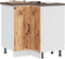 vidaXL - Hoekkeukenonderkast - Kalmar - bewerkt - hout - oud - houtkleurig