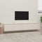 vidaXL - Wandkasten - 2 - st - 100x30x35 - cm - massief - grenenhout - wit
