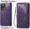 iMoshion Hoesje Geschikt voor Xiaomi 13 Lite Hoesje Met Pasjeshouder - iMoshion Mandala Bookcase - Paars