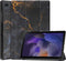 imoshion Tablet Hoes - Geschikt voor Samsung Galaxy Tab A8 (2021/2022) - Design Trifold Bookcase - Black Marble