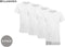 Milanoro - 4-pack extra lange T-shirts - Katoen - Ronde hals - Navy (4-pack)