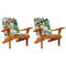 Stoelkussens 2 st Adirondack oxford stof meerkleurig