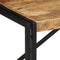 vidaXL - Salontafel - 100x50x35 - cm - massief - ruw - mangohout
