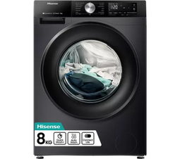Hisense WF3S8043BB3 - Wasmachine - 8 kg - 1400 tpm - A - Zwart