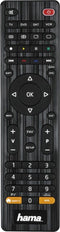 Hama 00012306 - Universele afstandsbediening voor 4 apparaten - Voorgeprogrammeerd voor 1000+ toestellen - Zwart