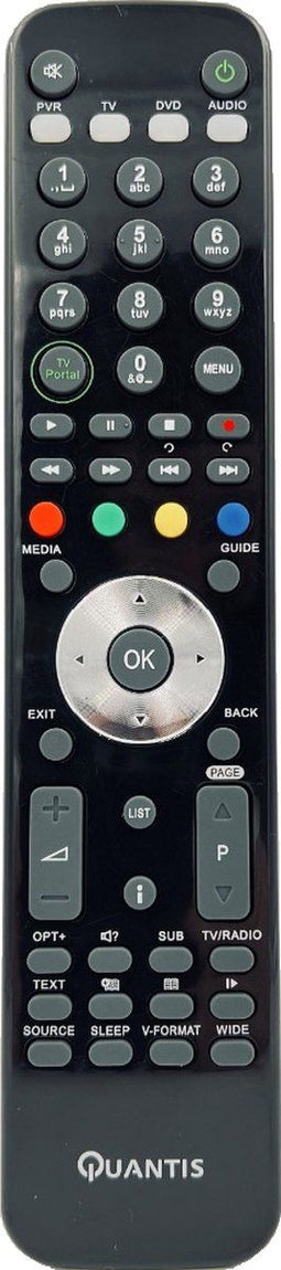 Quantis RM-F04 afstandsbediening - geschikt voor HUMAX IHDR-5050c/5200c/5300c/5400c