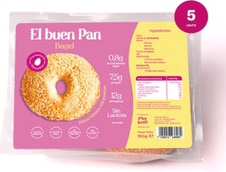 Bagels :Play Keto! El Buen Pan (5 Stuks)