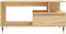 vidaXL - Salontafel - 90x49x45 - cm - bewerkt - hout - sonoma - eikenkleurig