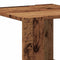 vidaXL - Salontafel - 40x40x30 - cm - bewerkt - hout - oud - houtkleurig