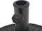 vidaXL - Parasolvoet - rond - 14 - kg - hars - zwart