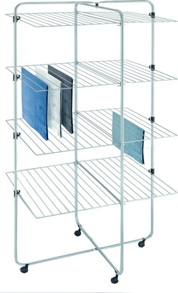 Tomado Metaltex Droogtoren Asymmetric 4 - 53 meter drooglengte - 4 Verdiepingen