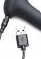 XR Brands AT Power - Prostate Stimulator Hollow Prostate Plug with Remote Control and 7 Speeds black