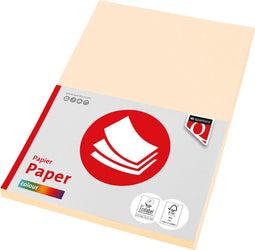 Kopieerpapier quantore col-100 a4 120gr creme | 10 stuks