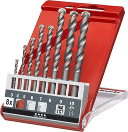 Kwb 039800 - Steenboorset - Hoge temperatuur gesoldeerd - Ø 3-10 mm (1 stuk)