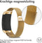 iMoshion Bandje Geschikt voor Samsung Gear Fit 2 / 2 Pro - iMoshion Milanees magnetische band - goud
