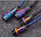 Keychron Premium Coiled Aviator Cable - GX16 - Blauw