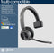 Poly Voyager 4310-M - Draadloze Bluetooth UC headset - Noise Cancelling - Zwart