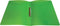 Alpha ringmap, voor ft A4, uit PP, 2 ringen van 16 mm, transparant groen