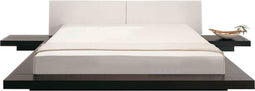Beliani ZEN - Waterbed - Donkere houtkleur - MDF