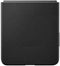 Samsung Galaxy Z Flip 7 - Hoesje - Vegan Leather - Zwart