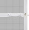 vidaXL - Hordeur - met - scharnieren - 120x240 - cm - wit