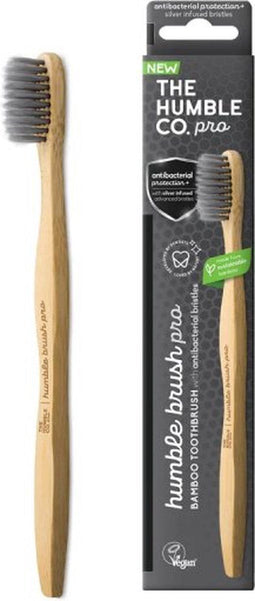 Tandenborstel Bamboe - PRO - Silver