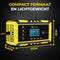 Madine DP150 - Professionele Acculader - 12/24V 4/6/8A - LCD-scherm - Reparatiemodus - Compact Design